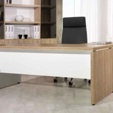 bureau atlas droit bicolore