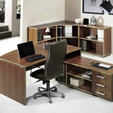 mobilier bureau avec desserte