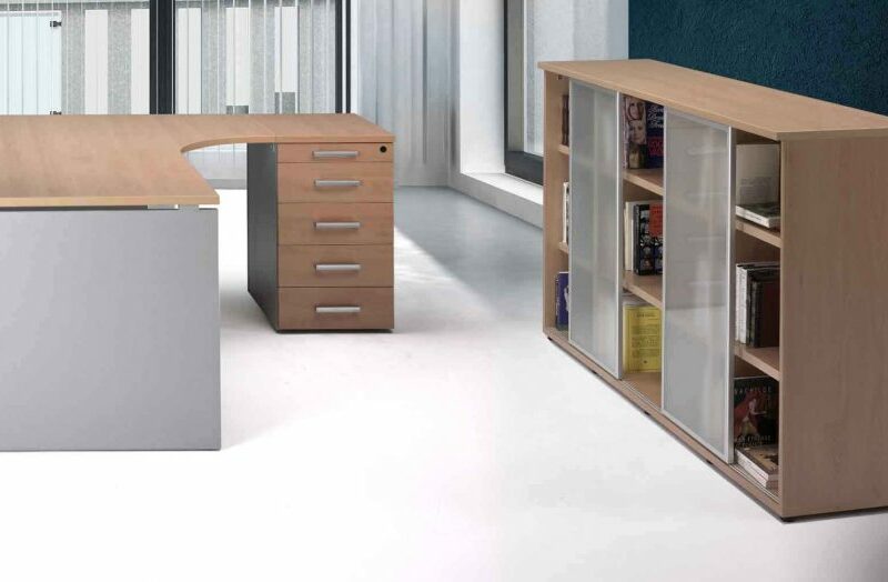 mobilier bureau compact 90°