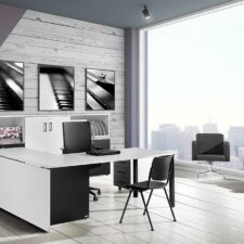 Mobilier de bureau SUN à Mandelieu – Bureau de direction design à petit budget