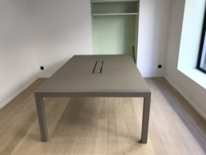 Table de réunion pour 10 personnes 4 pieds
