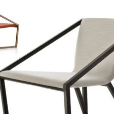 fauteuil design structure bois sur www.abeazur.fr